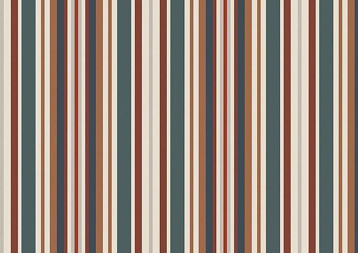 The British Stripe Co. Elizabeth, Teignbridge No.1 - Roman Blind - Image 7